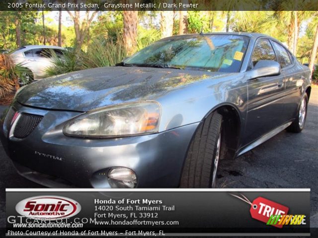 2005 Pontiac Grand Prix Sedan in Graystone Metallic