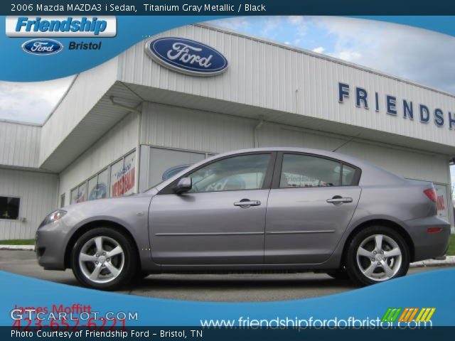 2006 Mazda MAZDA3 i Sedan in Titanium Gray Metallic