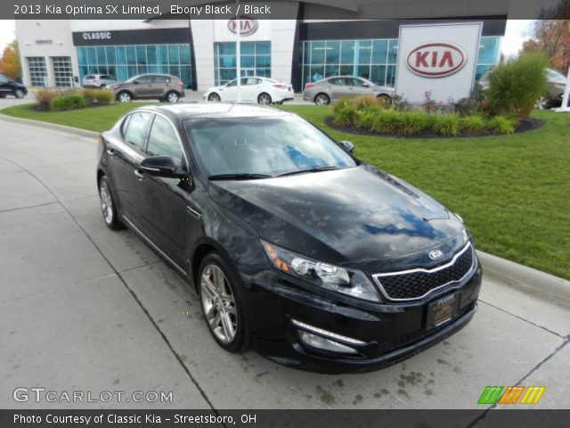 2013 Kia Optima SX Limited in Ebony Black