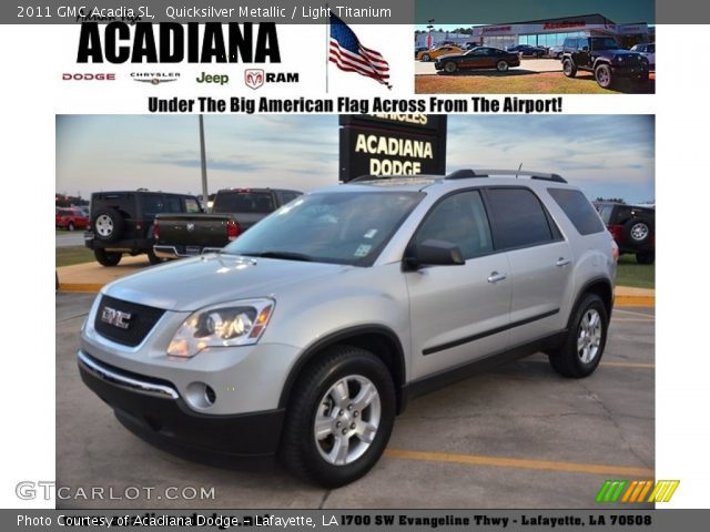 2011 GMC Acadia SL in Quicksilver Metallic