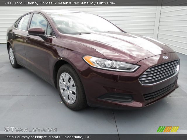 2013 Ford Fusion S in Bordeaux Reserve Red Metallic