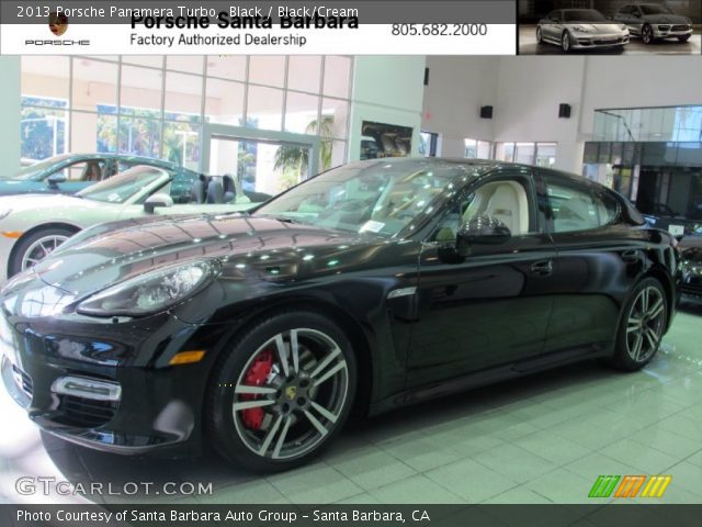 2013 Porsche Panamera Turbo in Black