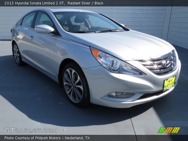 2013 Hyundai Sonata Limited 2.0T in Radiant Silver