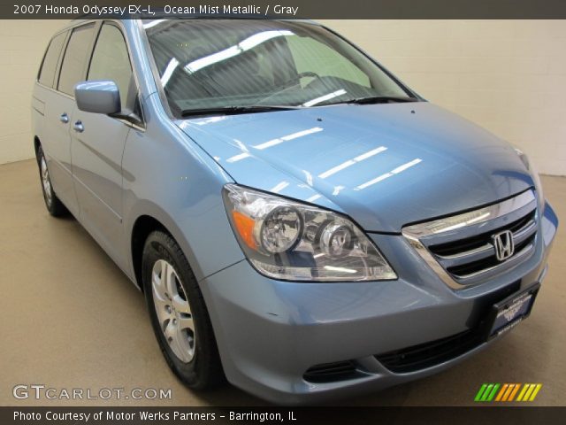 2007 Honda Odyssey EX-L in Ocean Mist Metallic
