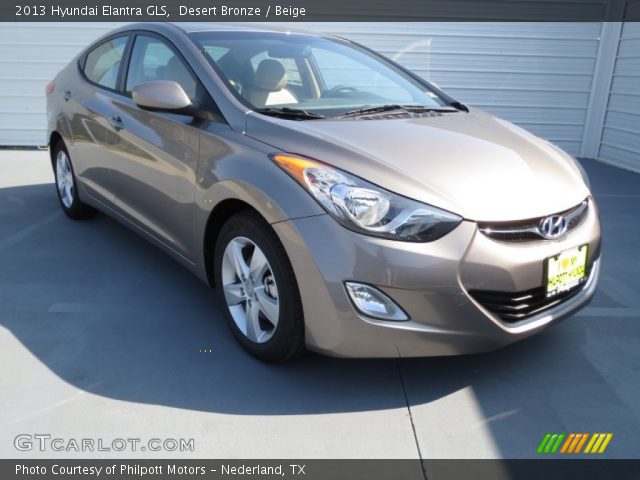 2013 Hyundai Elantra GLS in Desert Bronze