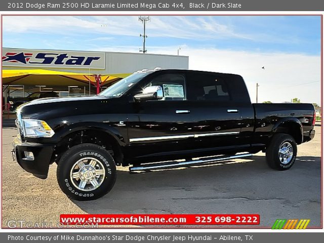 2012 Dodge Ram 2500 HD Laramie Limited Mega Cab 4x4 in Black