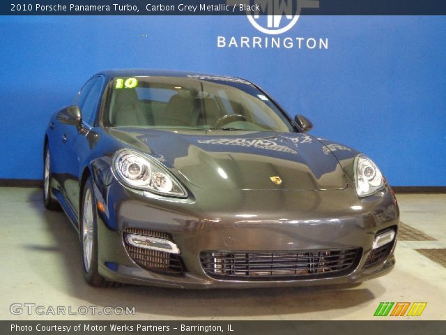 2010 Porsche Panamera Turbo in Carbon Grey Metallic