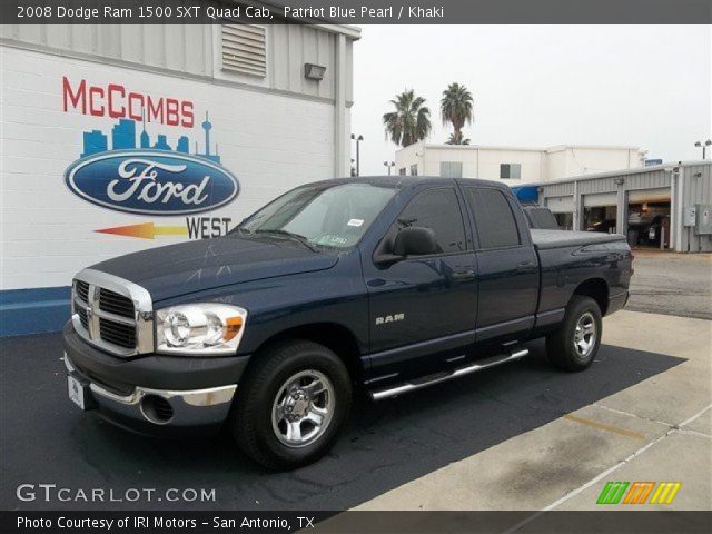 2008 Dodge Ram 1500 SXT Quad Cab in Patriot Blue Pearl