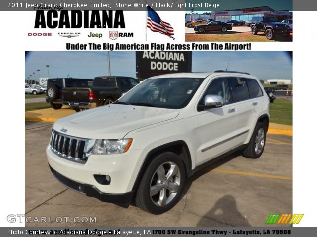 2011 Jeep Grand Cherokee Limited in Stone White