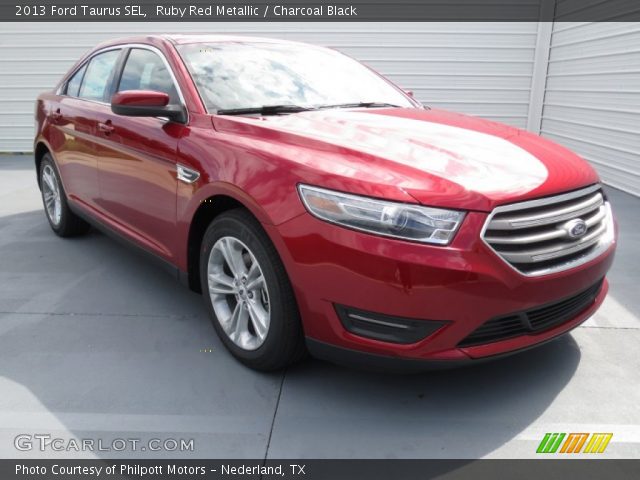 2013 Ford Taurus SEL in Ruby Red Metallic