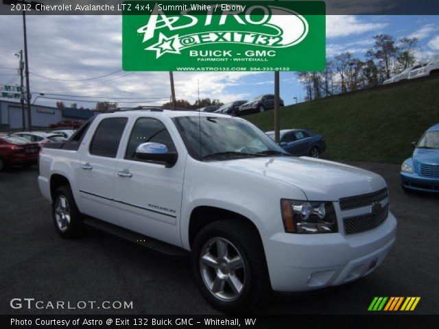 2012 Chevrolet Avalanche LTZ 4x4 in Summit White