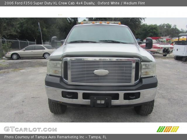 2006 Ford F350 Super Duty XL Crew Cab 4x4 Dually in Oxford White