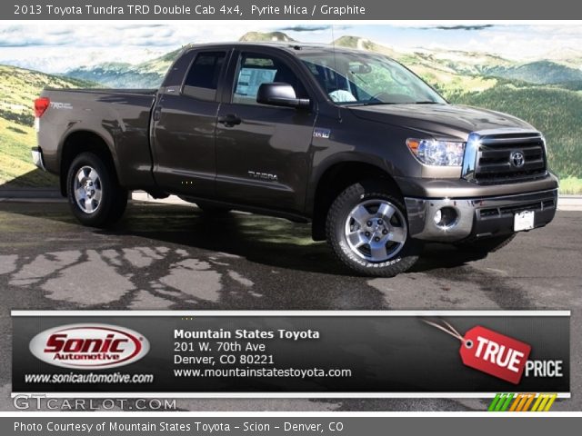 2013 Toyota Tundra TRD Double Cab 4x4 in Pyrite Mica