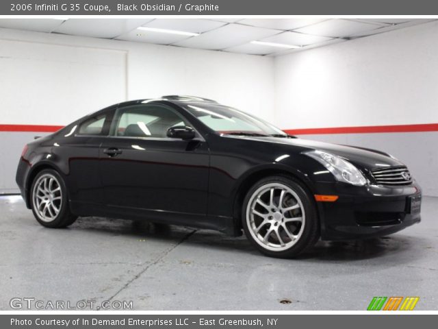 2006 Infiniti G 35 Coupe in Black Obsidian