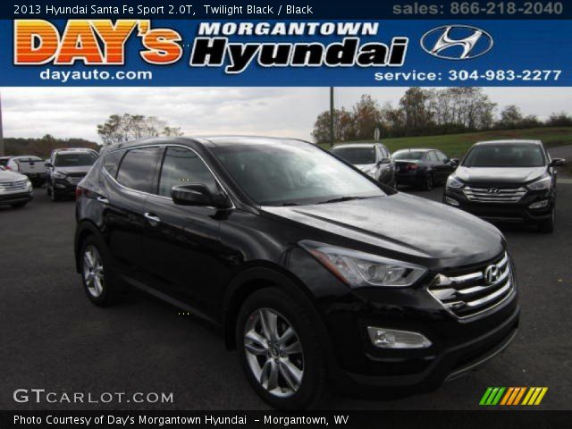 2013 Hyundai Santa Fe Sport 2.0T in Twilight Black