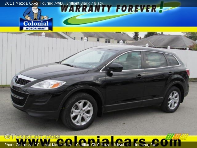 2011 Mazda CX-9 Touring AWD in Brilliant Black