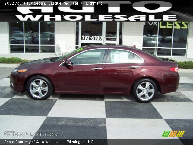 2012 Acura TSX Sedan in Basque Red Pearl