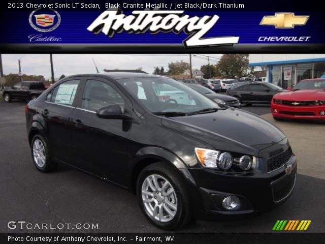 2013 Chevrolet Sonic LT Sedan in Black Granite Metallic