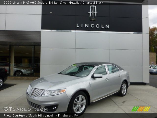 2009 Lincoln MKS AWD Sedan in Brilliant Silver Metallic