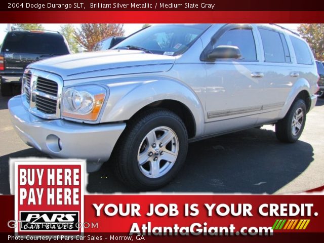 2004 Dodge Durango SLT in Brilliant Silver Metallic