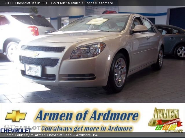 2012 Chevrolet Malibu LT in Gold Mist Metallic