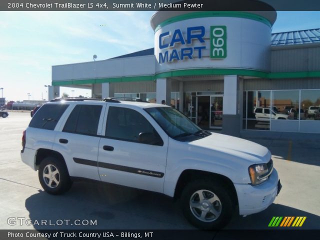 2004 Chevrolet TrailBlazer LS 4x4 in Summit White