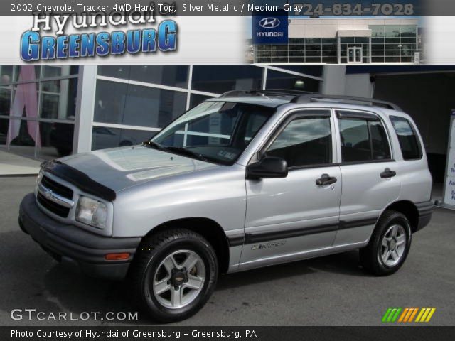 2002 Chevrolet Tracker 4WD Hard Top in Silver Metallic