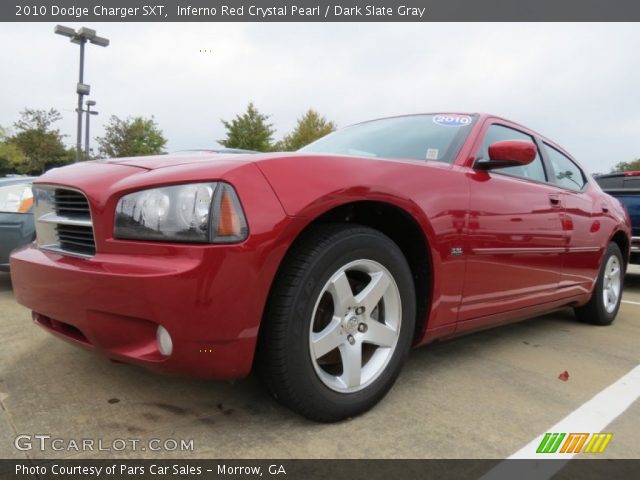 2010 Dodge Charger SXT in Inferno Red Crystal Pearl