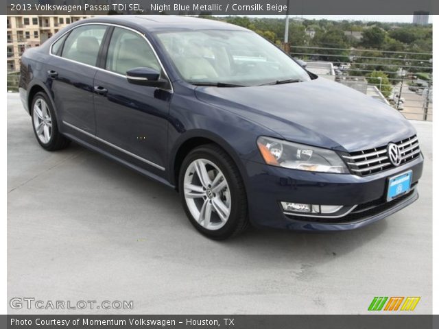 2013 Volkswagen Passat TDI SEL in Night Blue Metallic