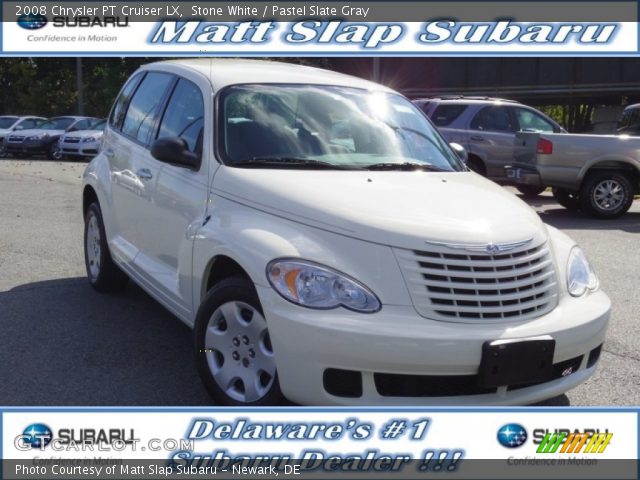2008 Chrysler PT Cruiser LX in Stone White