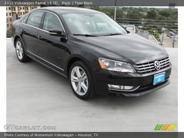 2013 Volkswagen Passat V6 SEL in Black