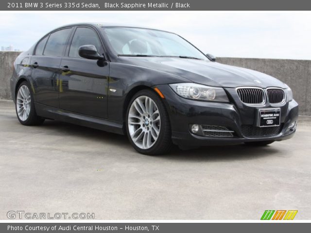 2011 BMW 3 Series 335d Sedan in Black Sapphire Metallic