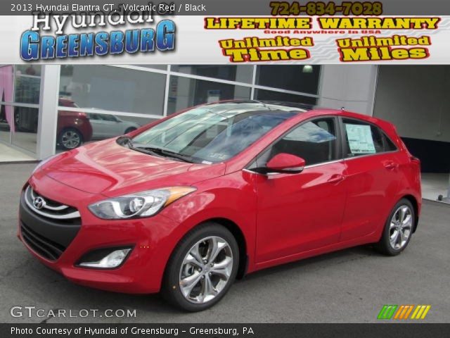 2013 Hyundai Elantra GT in Volcanic Red