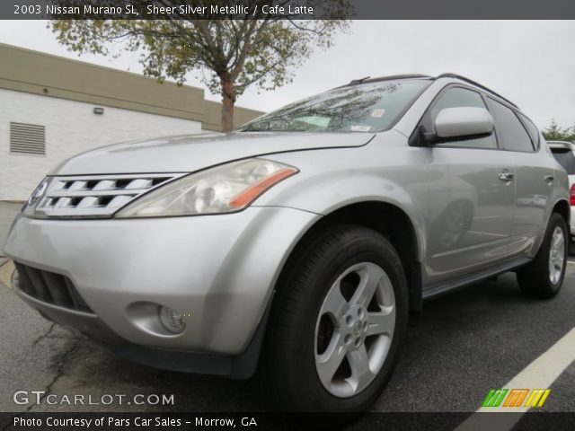 2003 Nissan Murano SL in Sheer Silver Metallic