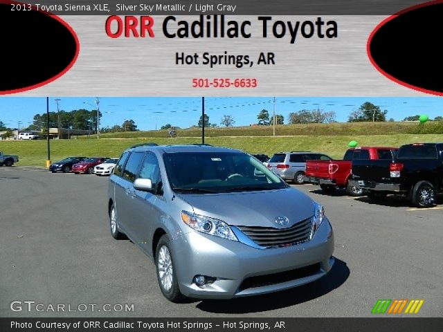 2013 Toyota Sienna XLE in Silver Sky Metallic