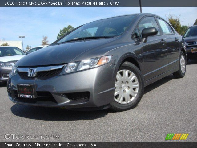 2010 Honda Civic DX-VP Sedan in Polished Metal Metallic