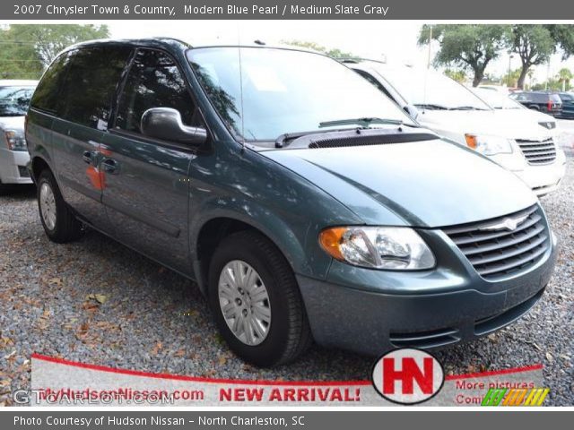 2007 Chrysler Town & Country  in Modern Blue Pearl