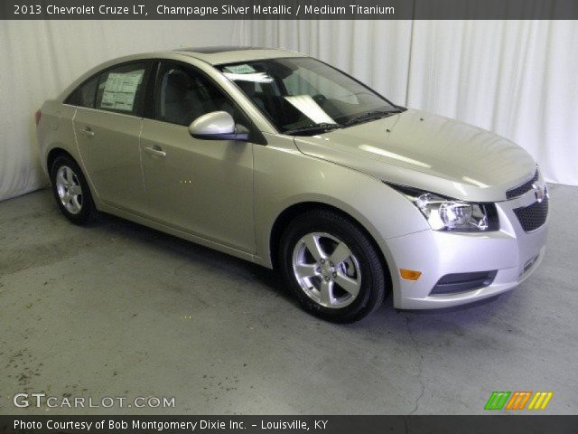 2013 Chevrolet Cruze LT in Champagne Silver Metallic
