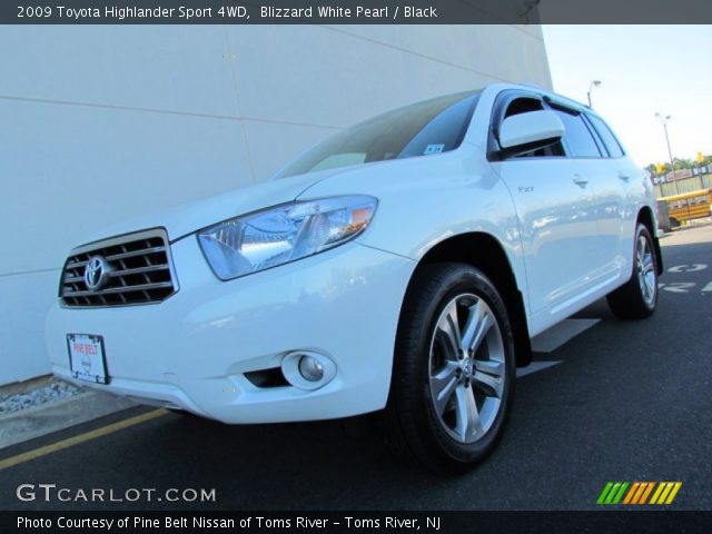 2009 Toyota Highlander Sport 4WD in Blizzard White Pearl