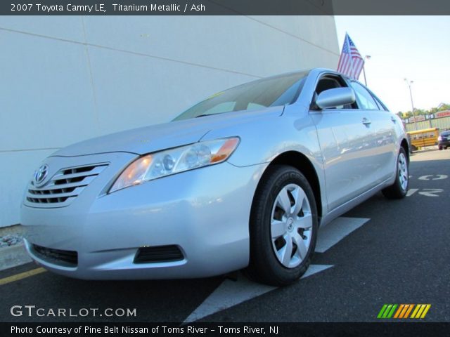 2007 Toyota Camry LE in Titanium Metallic