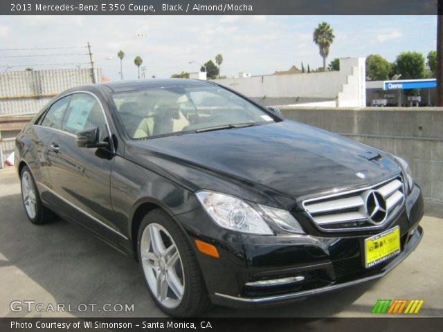2013 Mercedes-Benz E 350 Coupe in Black