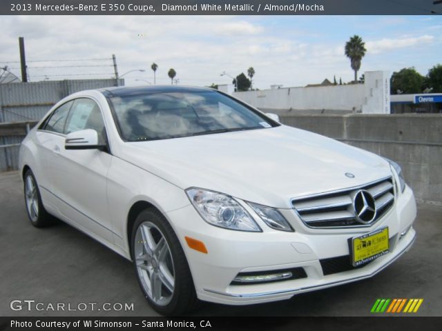 2013 Mercedes-Benz E 350 Coupe in Diamond White Metallic