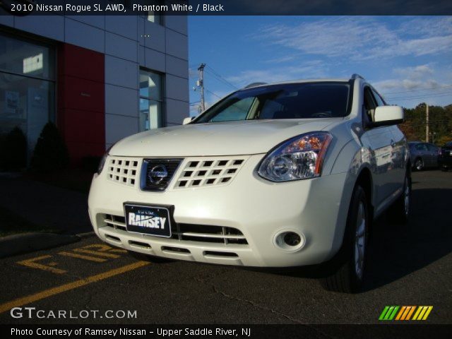 2010 Nissan Rogue SL AWD in Phantom White