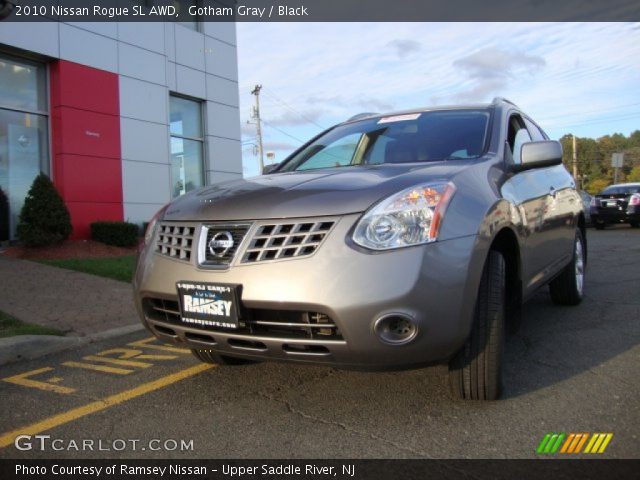 2010 Nissan Rogue SL AWD in Gotham Gray