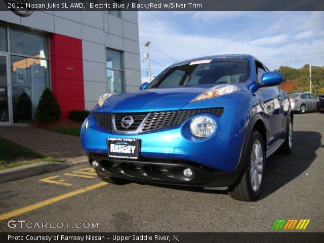 2011 Nissan Juke SL AWD in Electric Blue