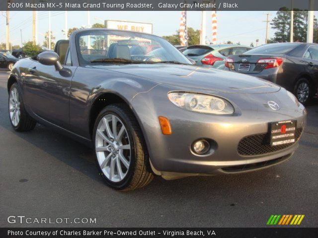 2006 Mazda MX-5 Miata Grand Touring Roadster in Galaxy Gray Metallic