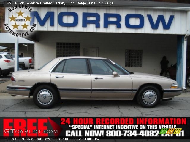 1993 Buick LeSabre Limited Sedan in Light Beige Metallic