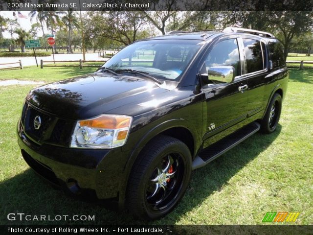 2008 Nissan Armada SE in Galaxy Black