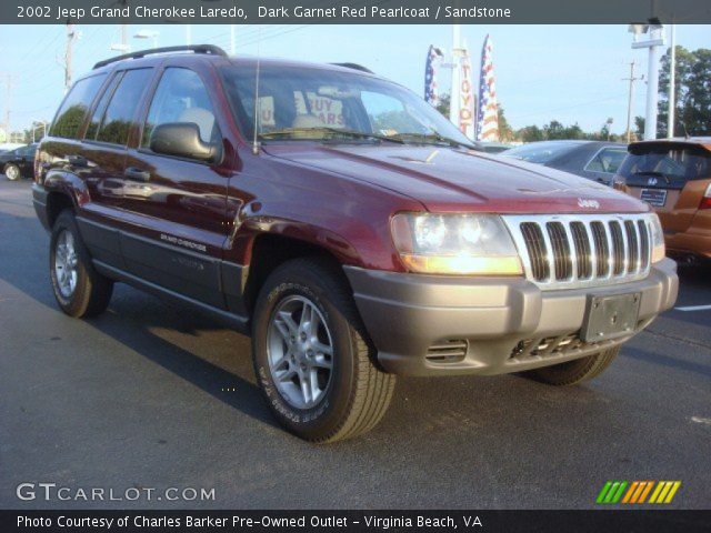 2002 Jeep Grand Cherokee Laredo in Dark Garnet Red Pearlcoat