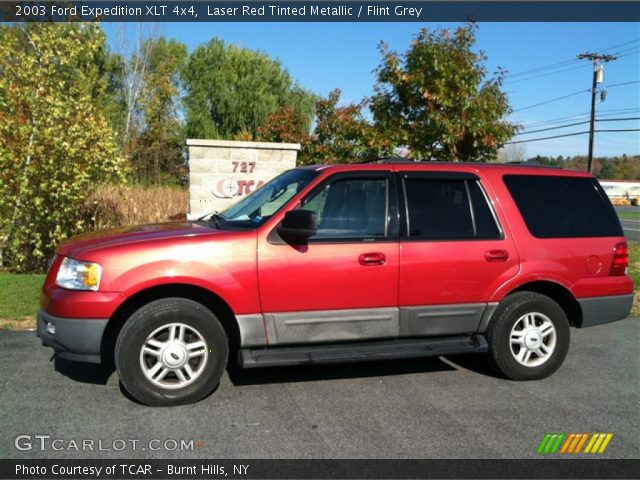 2003 Ford Expedition XLT 4x4 in Laser Red Tinted Metallic